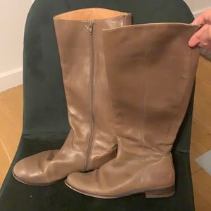Corso Como Light Brown Knee High Boots, Size 7